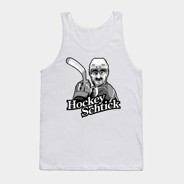 Hockey Schtick Tank Top by eBrushDesign